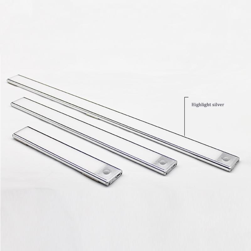 Ultra-thin 23/40/60CM Wall Lamp LED PIR Motion Sensor Under Cabinet Light USB Rechargeable Wardrobe Cupboard Closet Night Light
Ultra-thin 23/40/60CM Wall Lamp LED PIR Motion Sensor Under Cabinet Light USB Rechargeable Wardrobe Cupboard Closet Night Light
