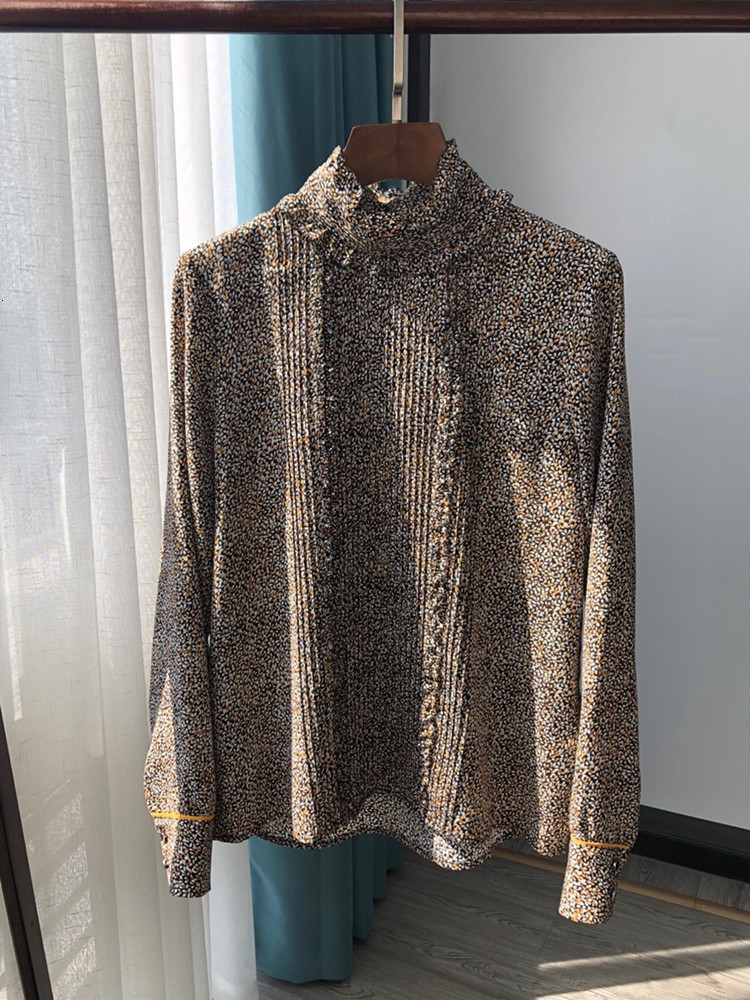 2021 New Trigo Impresso Seda Camisa Feminina Belas Senhoras Manga Longa Blusas e Topos Vintage Btdx, Black
2021 New Trigo Impresso Seda Camisa Feminina Belas Senhoras Manga Longa Blusas e Topos Vintage Btdx, Black