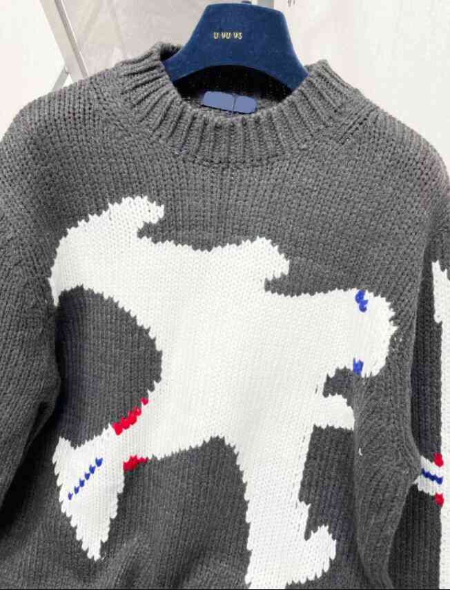 Women's Sweaters Autumn winter European Plus-size fashion designer women's sweater high-end atmospheric airplane pattern leisure outdoor high street BS1M, Gray
Women's Sweaters Autumn winter European Plus-size fashion designer women's sweater high-end atmospheric airplane pattern leisure outdoor high street BS1M, Gray