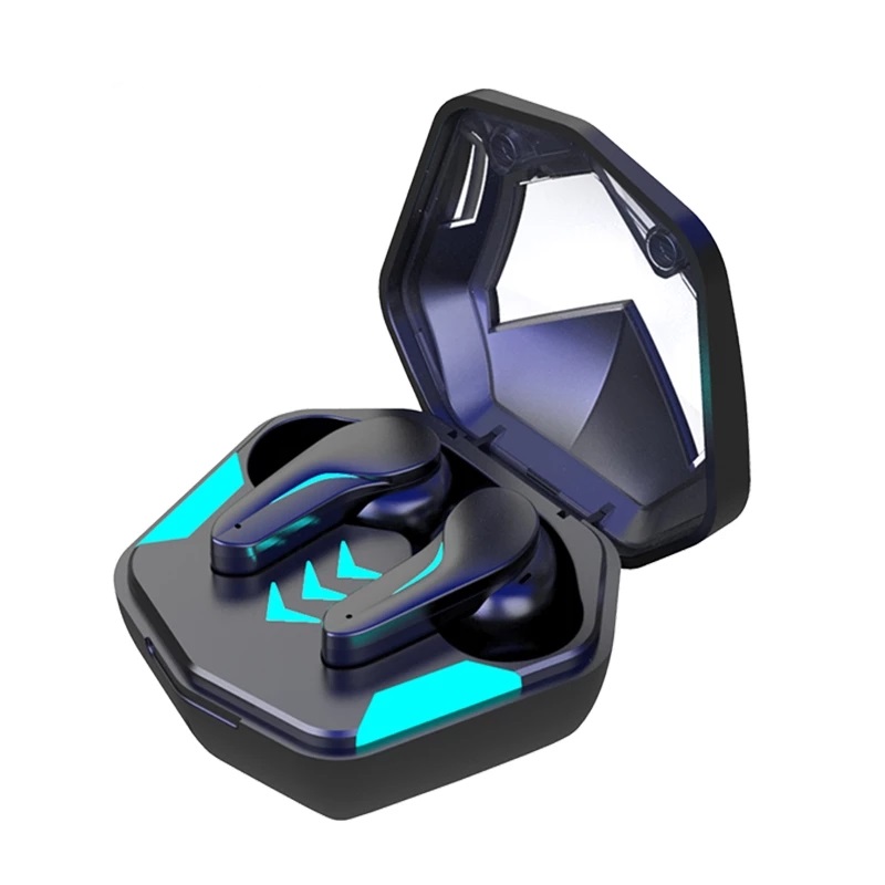 Gaming Headsets 65ms Low Latency TWS Bluetooth 5.1 Headphone Sports Waterproof Wireless Earphone Noise Cancelling Earbuds Gamer, Black
Gaming Headsets 65ms Low Latency TWS Bluetooth 5.1 Headphone Sports Waterproof Wireless Earphone Noise Cancelling Earbuds Gamer, Black