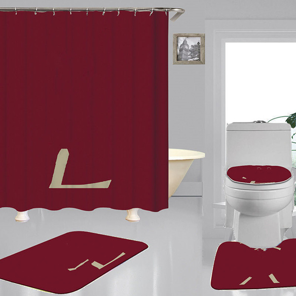 Trend Print Shower Curtains Sets Luxurious Design High-grade Four-piece Suit Bathroom Anti-peeping Non-slip Deodorant Bath toilet Mats
Trend Print Shower Curtains Sets Luxurious Design High-grade Four-piece Suit Bathroom Anti-peeping Non-slip Deodorant Bath toilet Mats