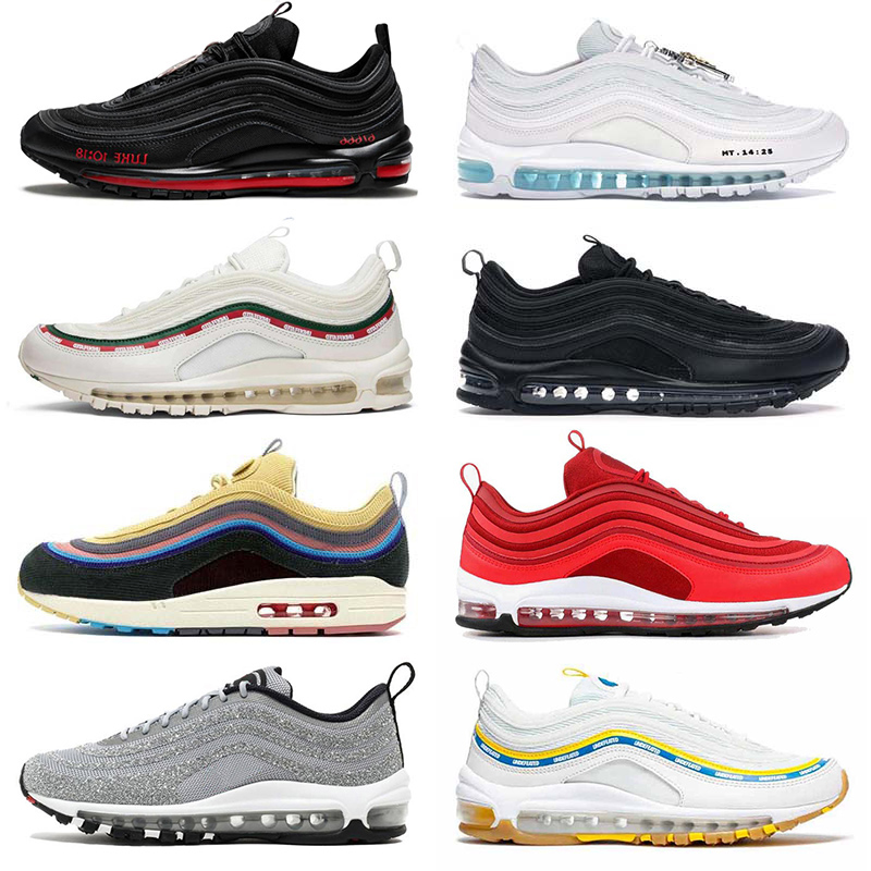 97 mens womens running shoes Mschf Lil Nas x Satan Luke INRI Jesus 97s black bullet triple white undefeated UNDFTD sean wotherspoon gym red trainers sports sneakers, B42 summer pack 36-40
97 mens womens running shoes Mschf Lil Nas x Satan Luke INRI Jesus 97s black bullet triple white undefeated UNDFTD sean wotherspoon gym red trainers sports sneakers, B42 summer pack 36-40