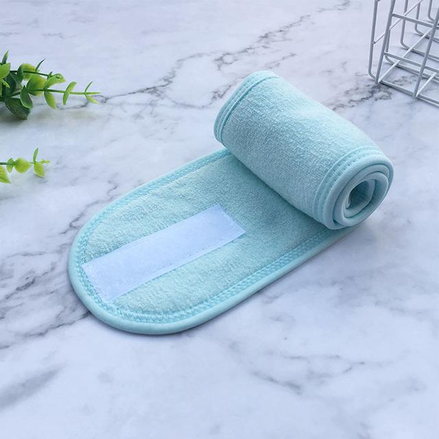 Spa Bath Shower Wash Face Elastic Hair Bands Women Sports Yoga Headscarf Ladies Cosmetic Fabric Towel Make Up Tiara Headbands