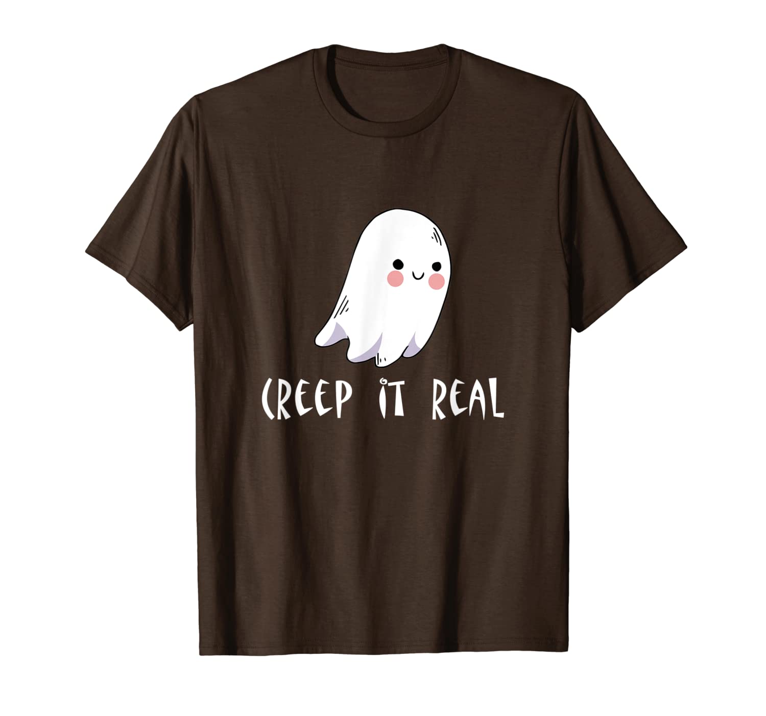 creep it real funny t-shirt t-shirt, White;black
