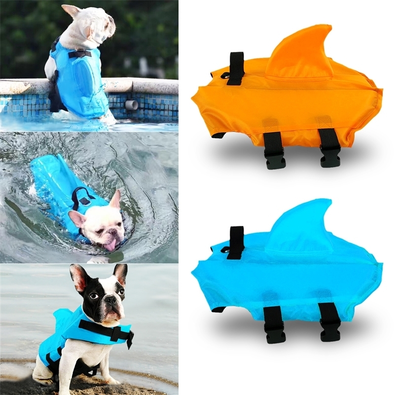 Vest Summer Dog Clothes Swimwear Pets Swimming Suit Shark Pet Life Jacket For Dogs Y200917
Vest Summer Dog Clothes Swimwear Pets Swimming Suit Shark Pet Life Jacket For Dogs Y200917