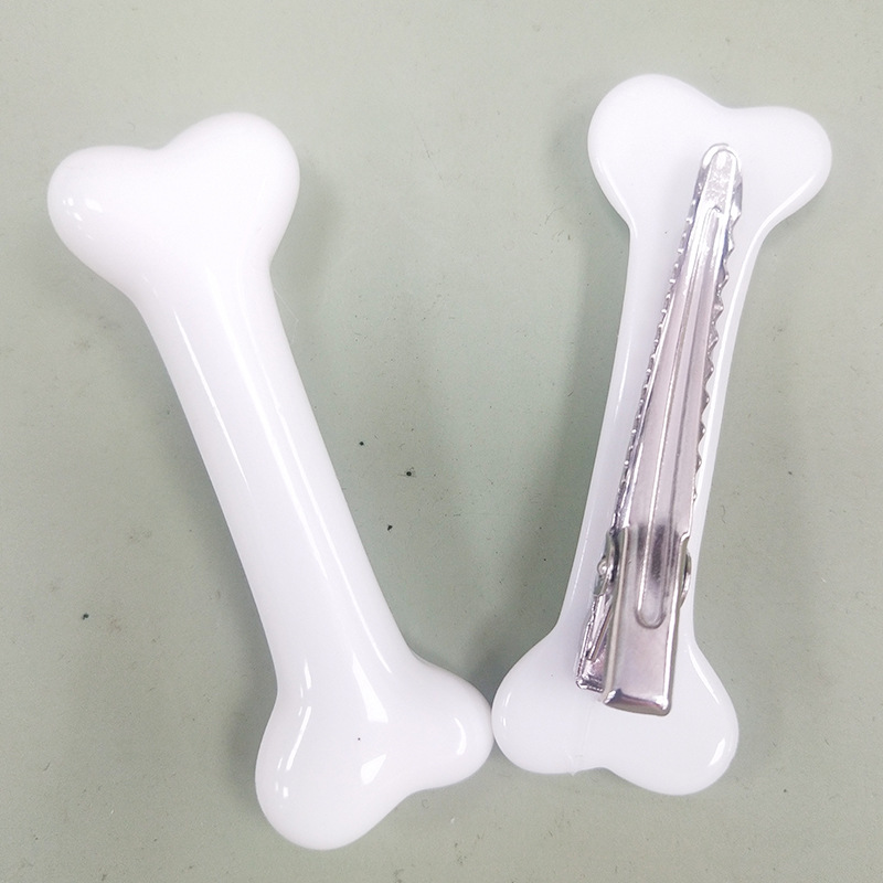 Free Shipping Fashion skeleton bone hair clip hairpin Zombie Punk Bone hairwear hairpin bobby pins