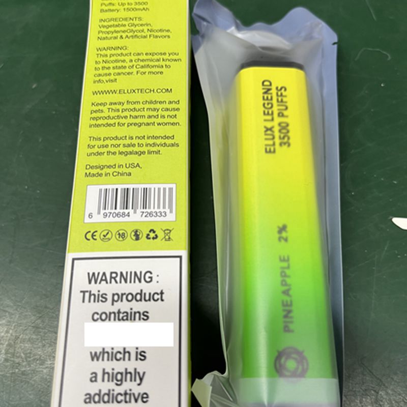 3500 Disposable Elux Legend Vape Pen E Cigarettes 2% 1500mAh Battery 10ml Vaporizer pro Filled Cartridge Device Stick Vapor Vs bang bc5000 v 
3500 Disposable Elux Legend Vape Pen E Cigarettes 2% 1500mAh Battery 10ml Vaporizer pro Filled Cartridge Device Stick Vapor Vs bang bc5000 v