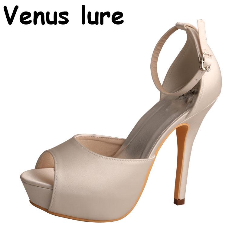 Sandals Handmade White Satin Bridal For Wedding Women Very High Heel Ladies Shoes, Ivory
Sandals Handmade White Satin Bridal For Wedding Women Very High Heel Ladies Shoes, Ivory