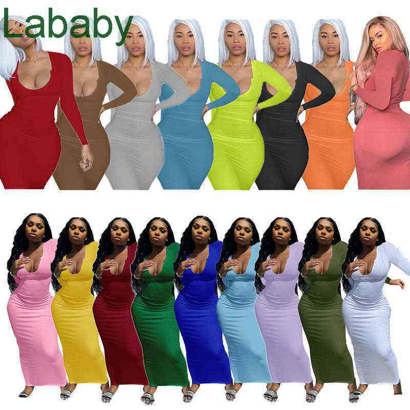 Women Dress Designer Slim Sexy Long Sleeve Solid Long Maxi Dresses Vintge Vestidos Beach Party Club Plus Size Hip Skirt -XXXL 17 Colours, Navy blue
Women Dress Designer Slim Sexy Long Sleeve Solid Long Maxi Dresses Vintge Vestidos Beach Party Club Plus Size Hip Skirt -XXXL 17 Colours, Navy blue