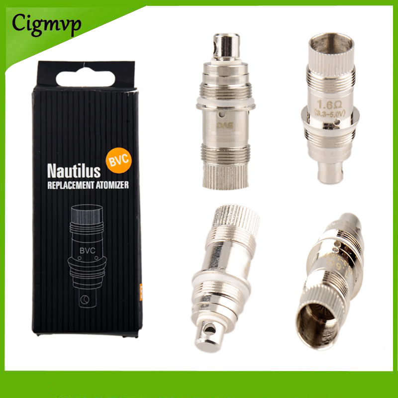 Nautilus BVC coil 1.6ohm and 1.8ohml e cigarette coils Replacement Head Atomizer mini Adjustable Airflow Tank Clearomizer
Nautilus BVC coil 1.6ohm and 1.8ohml e cigarette coils Replacement Head Atomizer mini Adjustable Airflow Tank Clearomizer