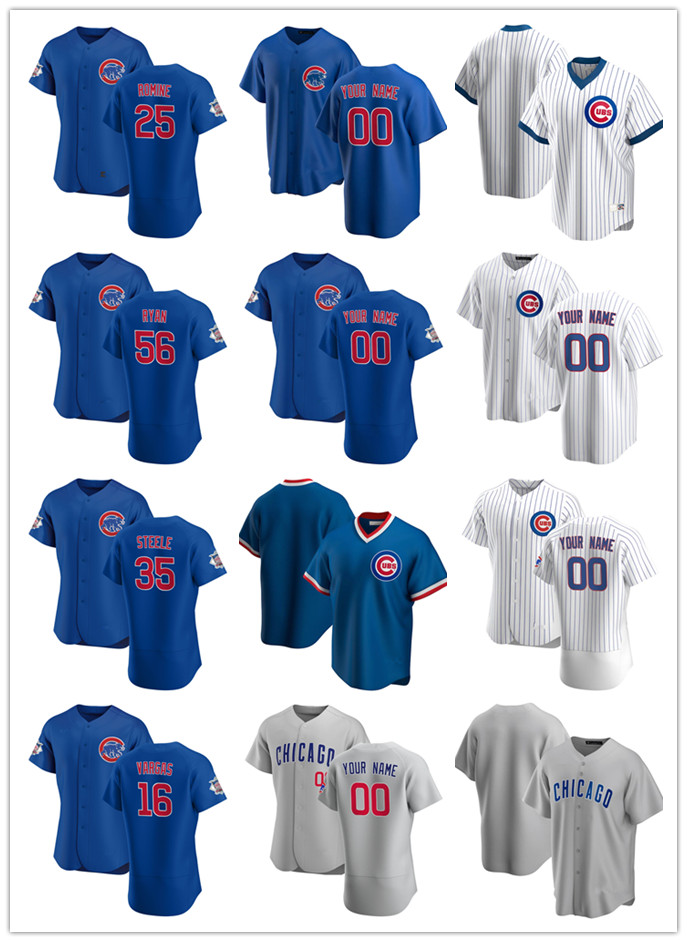 Custom Jersey Mens women Youth Chicago Cubs 25 Austin Romine 56 Kyle Ryan 35 Justin Steele 16 Ildemaro Vargas Baseball Jerseys, Blue;black
Custom Jersey Mens women Youth Chicago Cubs 25 Austin Romine 56 Kyle Ryan 35 Justin Steele 16 Ildemaro Vargas Baseball Jerseys, Blue;black