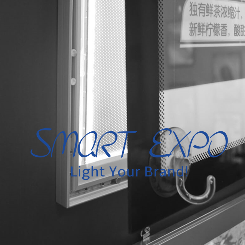 Magnetic Suction Poster Picture Frame Advertising Display Light Box for Ad Promotion with Wooden Case Packing (40*60cm)