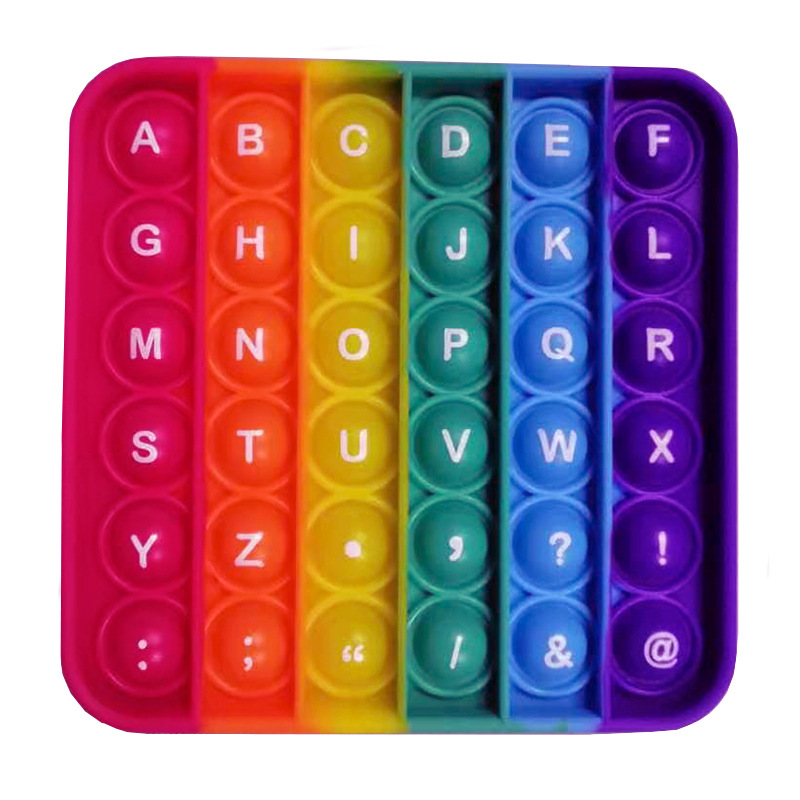 Bubble Finger Toy Children Train Logical Thinking Ability Adult Decompression Leisure Numbers Letters Butterflies Tabletop Game Board
Bubble Finger Toy Children Train Logical Thinking Ability Adult Decompression Leisure Numbers Letters Butterflies Tabletop Game Board
