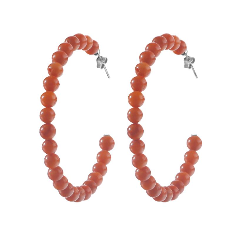 Hoop & Huggie Earrings Natural Stone Red Coral Turquoise 925 Sterling Silver Handmade Circle For Women Bohemian Jewelry
Hoop & Huggie Earrings Natural Stone Red Coral Turquoise 925 Sterling Silver Handmade Circle For Women Bohemian Jewelry
