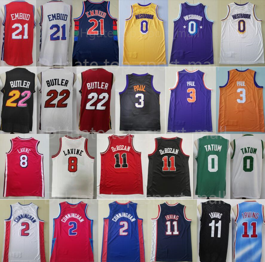 City Basketball Jersey Jimmy Butler Kyrie Irving Joel Embiid Jayson Tatum Russell Westbrook Chris Paul DeMar DeRozan Zach LaVine Cade Cunningham Man Stitch, White
City Basketball Jersey Jimmy Butler Kyrie Irving Joel Embiid Jayson Tatum Russell Westbrook Chris Paul DeMar DeRozan Zach LaVine Cade Cunningham Man Stitch, White