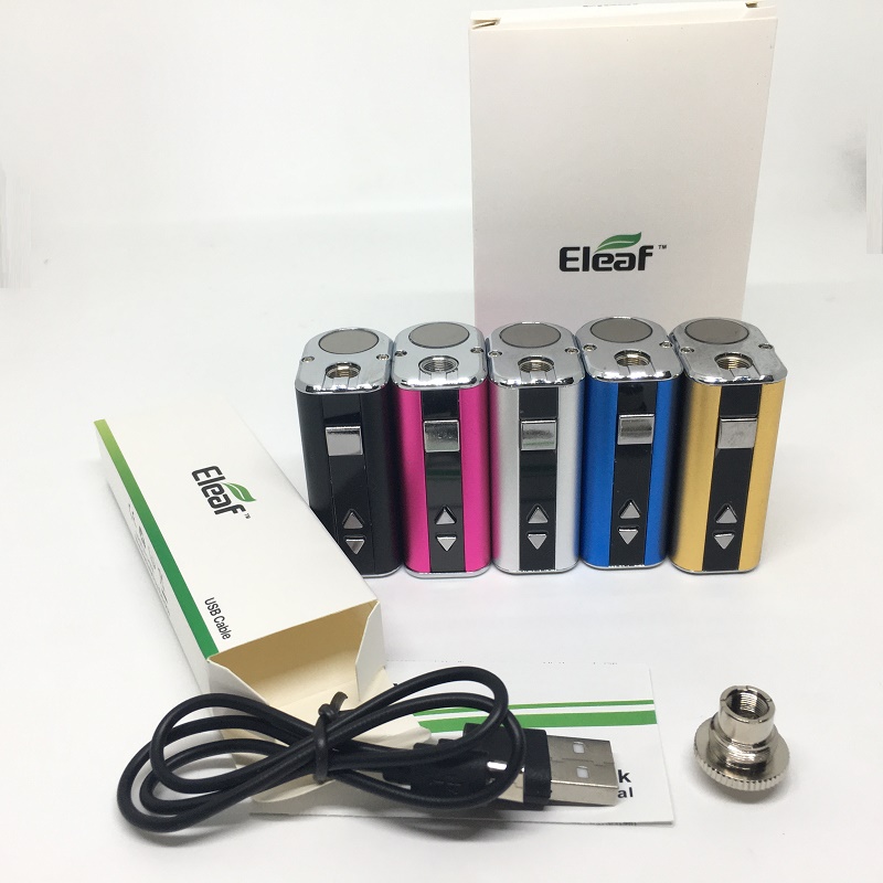 Wholesale Eleaf Mini iStick Kits 1050mah Built-in Battery 10w Max Output Variable Voltage Mod 5 colors with USB Cable eGo Connector
Wholesale Eleaf Mini iStick Kits 1050mah Built-in Battery 10w Max Output Variable Voltage Mod 5 colors with USB Cable eGo Connector
