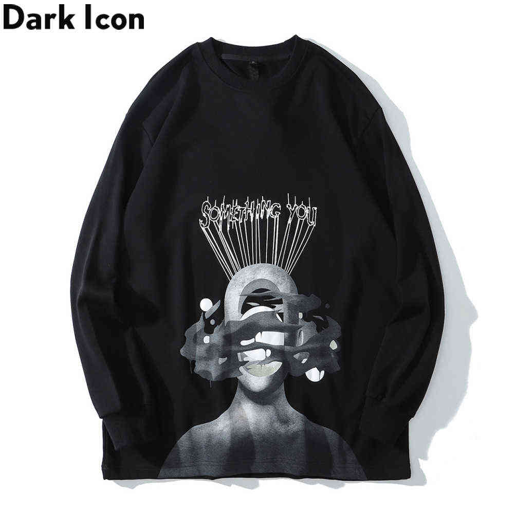 Printing Tshirt Men Women Autumn Crew Neck Hipster T-shirt Long Sleeve Cotton Tee Shirts 210603, Black
Printing Tshirt Men Women Autumn Crew Neck Hipster T-shirt Long Sleeve Cotton Tee Shirts 210603, Black