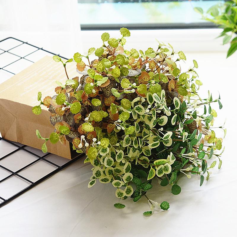 Mini Silk Eucalyptus Artificial Plant Plastic Money Leaf For Wedding Wall Decoration Flower Arrangement, White
Mini Silk Eucalyptus Artificial Plant Plastic Money Leaf For Wedding Wall Decoration Flower Arrangement, White