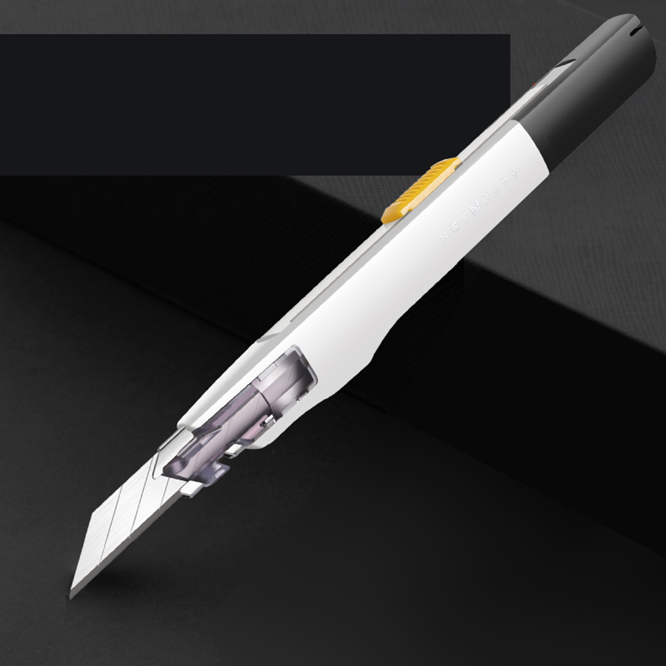 SDI Precision Cutter with Safety Lock | 9mm Professional Heavy-Duty Stainless Steel Blade | for Vinyl Wrap, Car Wrap & Tint Film Application Tools SDI