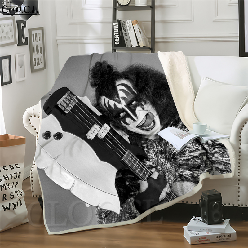 CLOOCL Metal Rock Kiss Band 3D Print Street Style Conditioning Blanket Sofa Teens Bedding Throw Blankets Plush Quilt
CLOOCL Metal Rock Kiss Band 3D Print Street Style Conditioning Blanket Sofa Teens Bedding Throw Blankets Plush Quilt