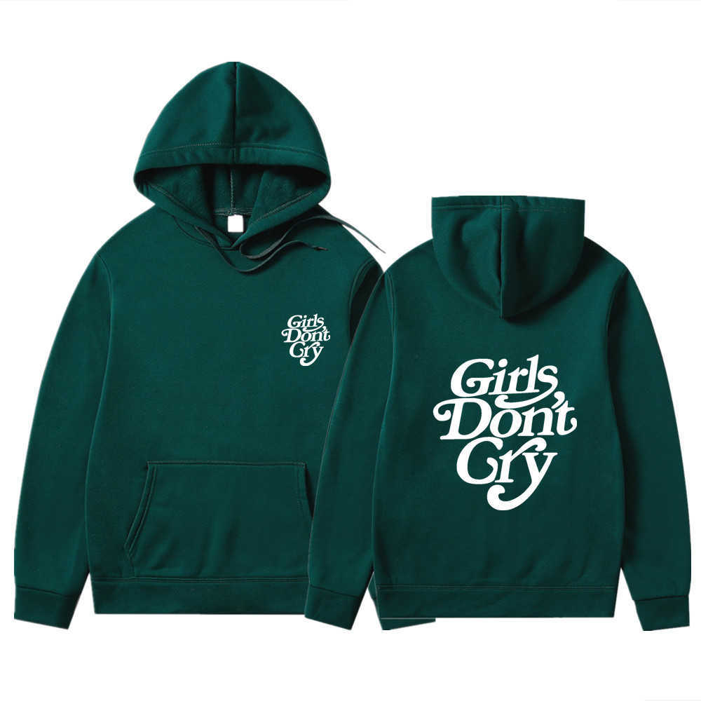 Street Fashion Girls Don't Cry Men Hoodies Sweatshirts Harajuku Sweatshirt Autumn Winter Oversized Hoody Teen Couple Clothing H0910