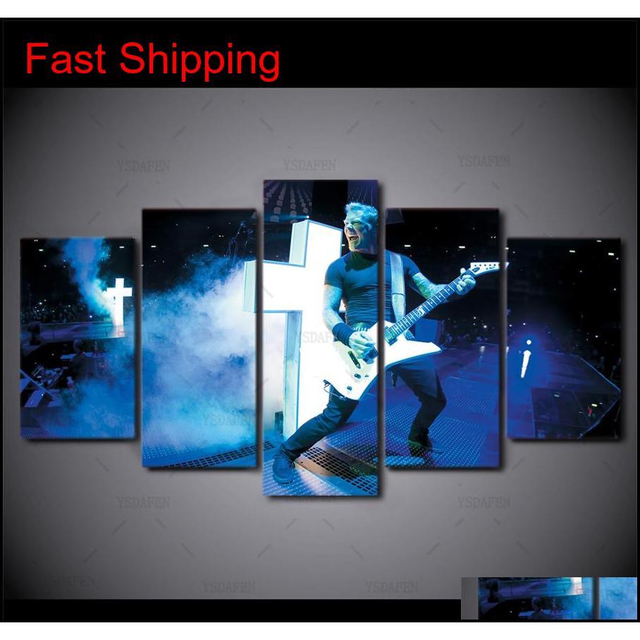Modern Art Home Wall Decor Decorative 5 Panel Metallica Band Guitar Pictures Hd Print Painting On Canvas qylYiR wphome
Modern Art Home Wall Decor Decorative 5 Panel Metallica Band Guitar Pictures Hd Print Painting On Canvas qylYiR wphome