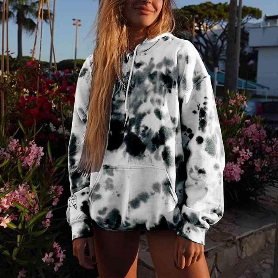 women's hoodies & sweatshirts hoodies for fashionable women print sweatpants long sleeve streetwear women's clothing 51ls, Black