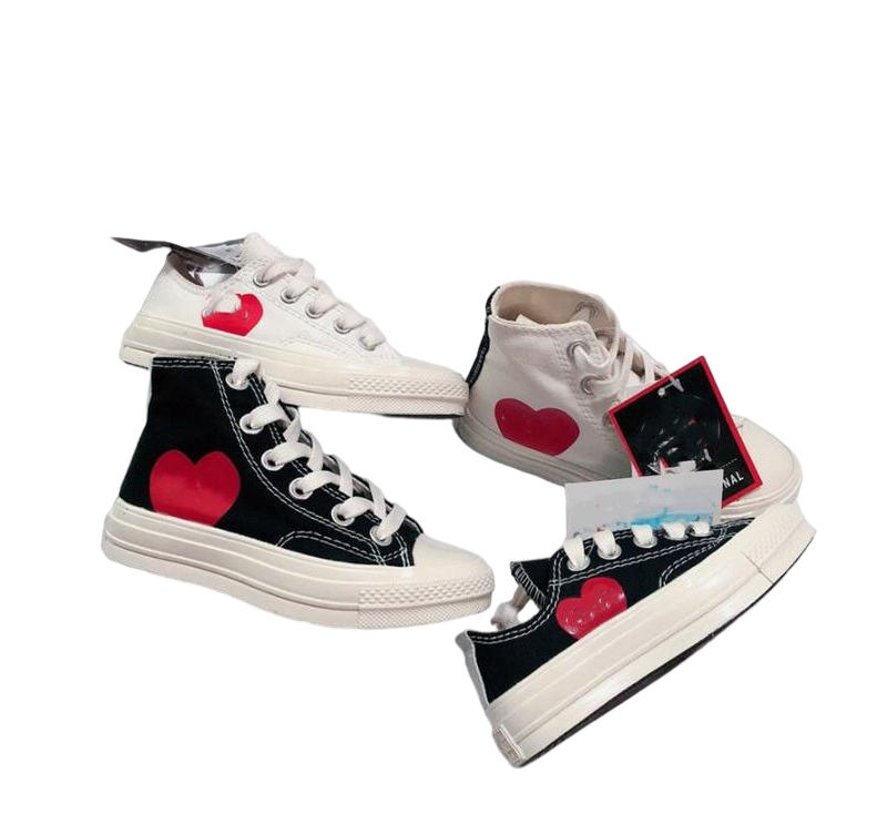 Brand All-Star 70s Hi C-D-G PLAY Kids Shoes For Girl Boys Canvas Shoes White Black Baby Toddler Children Sneakers Size 23-35
Brand All-Star 70s Hi C-D-G PLAY Kids Shoes For Girl Boys Canvas Shoes White Black Baby Toddler Children Sneakers Size 23-35