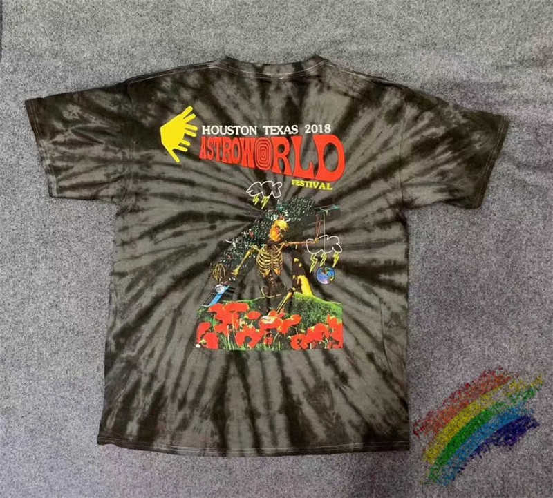 19FW Travis Scott Astroworld Festival Tee Tie Dye Tee Men Women Best Quality ASTROWORLD TRAVIS SCOTT t-shirts T200420, White;black
19FW Travis Scott Astroworld Festival Tee Tie Dye Tee Men Women Best Quality ASTROWORLD TRAVIS SCOTT t-shirts T200420, White;black