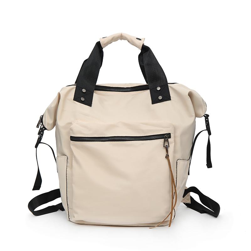 Backpack Oxford Multi-function Large Capacity Soft Leisure Or Travle Bag Solid Beige Fashion School Shoulder For Women
Backpack Oxford Multi-function Large Capacity Soft Leisure Or Travle Bag Solid Beige Fashion School Shoulder For Women