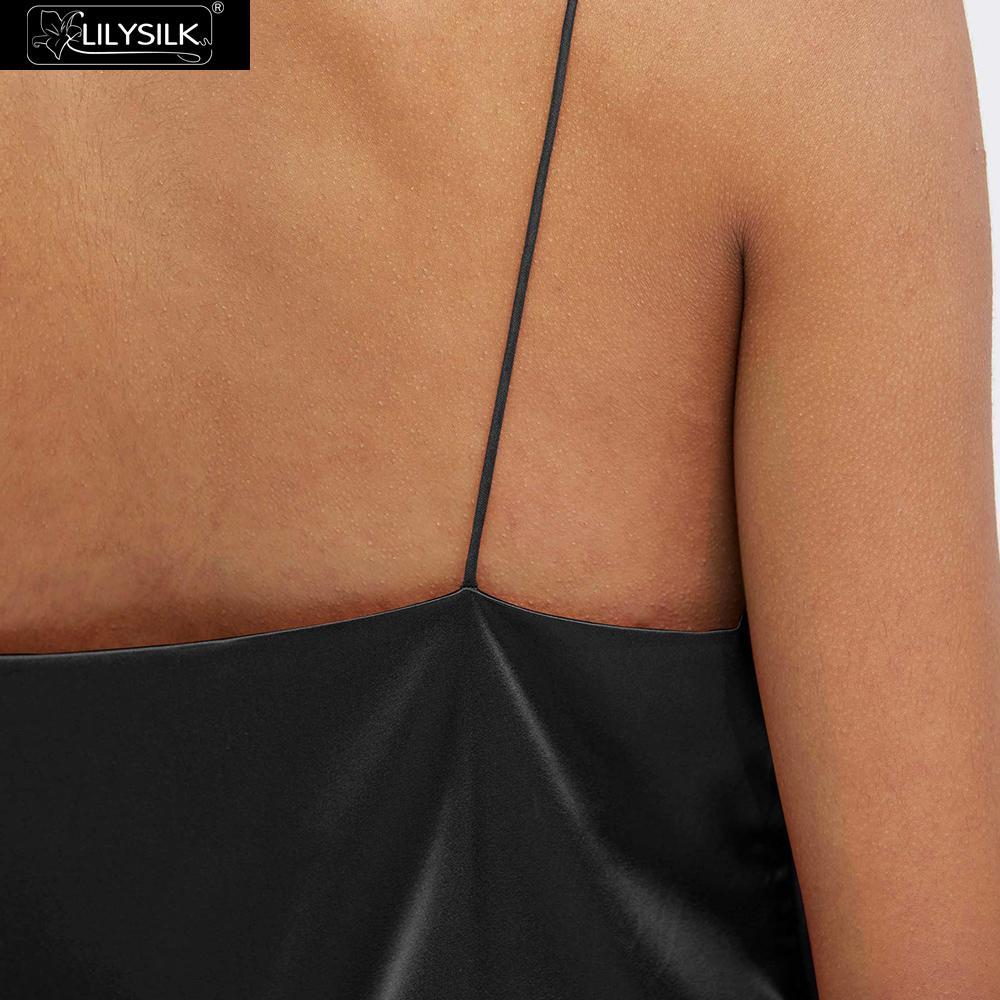 LilySilk Silk Camisole Stylish Comfy Cowls Women Soft NEW Free Shipping 210308
