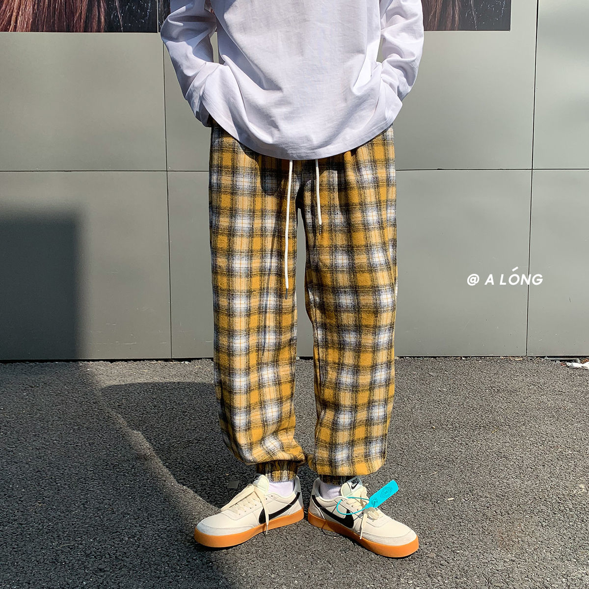 New 2021 Winter Men's Plaid Printing Casual Hip Hop Style Harem Pants Loose Trousers Homme Joggers Sweatpants Plus Size M-2xl P3ys, Yellow
New 2021 Winter Men's Plaid Printing Casual Hip Hop Style Harem Pants Loose Trousers Homme Joggers Sweatpants Plus Size M-2xl P3ys, Yellow