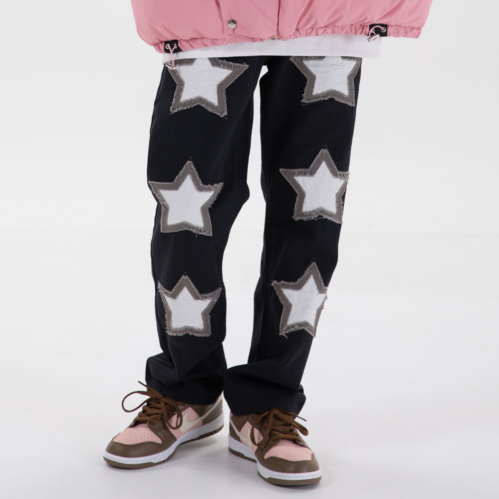 2021 New Embroidery Stars Frayed Jeans Men and Women Streetwear Washed Retro Denim Trousers Hip Hop Casual Baggy Pants Fivu, Lavender
2021 New Embroidery Stars Frayed Jeans Men and Women Streetwear Washed Retro Denim Trousers Hip Hop Casual Baggy Pants Fivu, Lavender