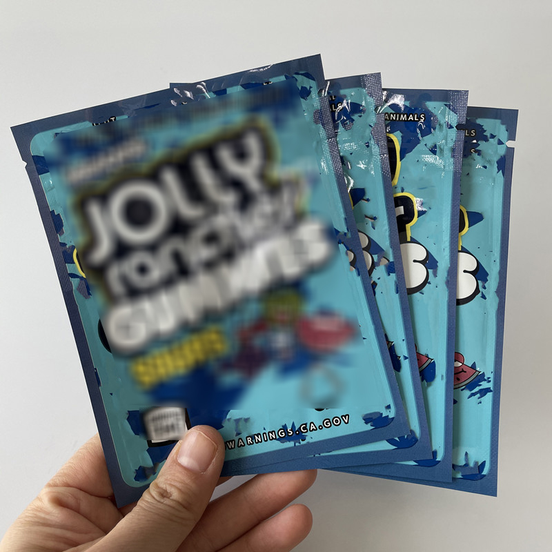Empty Edible Packaging Jolly rancher Reseable Retail Mylar Bag 600MG 500MG Gummies packaging bag
Empty Edible Packaging Jolly rancher Reseable Retail Mylar Bag 600MG 500MG Gummies packaging bag