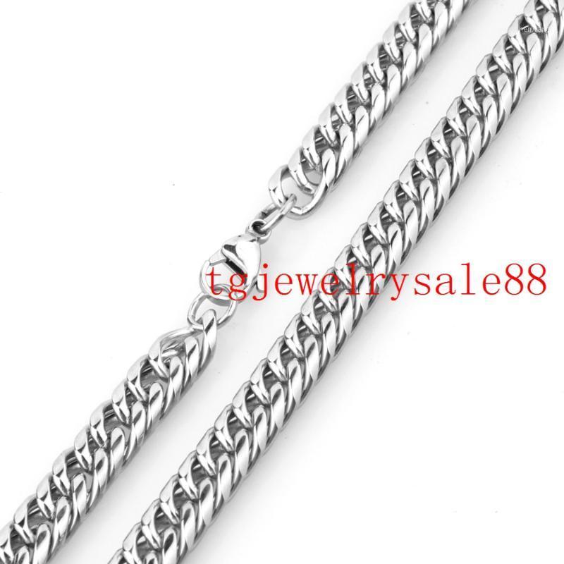 Polishing Silver 9mm Wide Stainless Steel Cuban Curb Link Chain Necklace Or Bracelet Fashion Jewelry Charm Womens Men 7-40" Chains
Polishing Silver 9mm Wide Stainless Steel Cuban Curb Link Chain Necklace Or Bracelet Fashion Jewelry Charm Womens Men 7-40" Chains