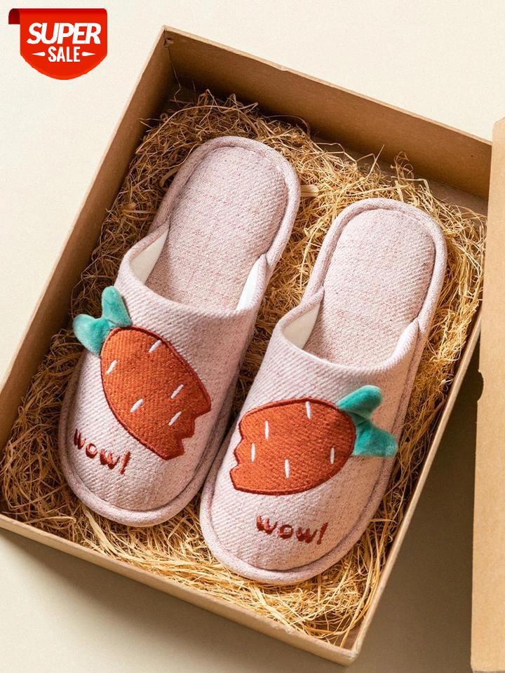 Women Slippers Winter Fashion Carrot Fur Slippers Slip On Warm House Shoes Men Lovers Indoor Shoes Size 45 #xN1X, Black
Women Slippers Winter Fashion Carrot Fur Slippers Slip On Warm House Shoes Men Lovers Indoor Shoes Size 45 #xN1X, Black