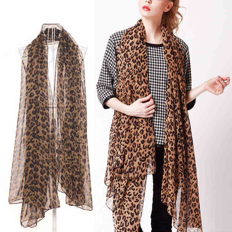 1 pc New Fashion Women Long Style Wrap Lady Shawl Leopard Chiffon Scarf Scarves Stole Y1108
1 pc New Fashion Women Long Style Wrap Lady Shawl Leopard Chiffon Scarf Scarves Stole Y1108