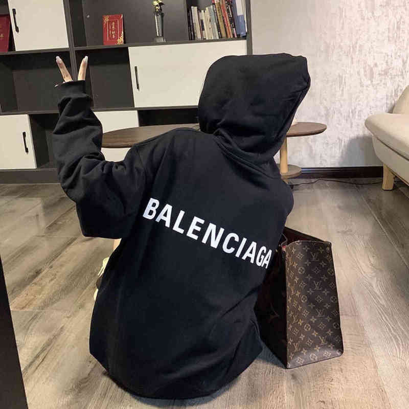 Designer Balencaigass Hoodies Casual Hoodie 21ss Loose Brand Bb Family Letters Men's and Women's Pure Cotton Coat Cardigan Fashion, Black
Designer Balencaigass Hoodies Casual Hoodie 21ss Loose Brand Bb Family Letters Men's and Women's Pure Cotton Coat Cardigan Fashion, Black