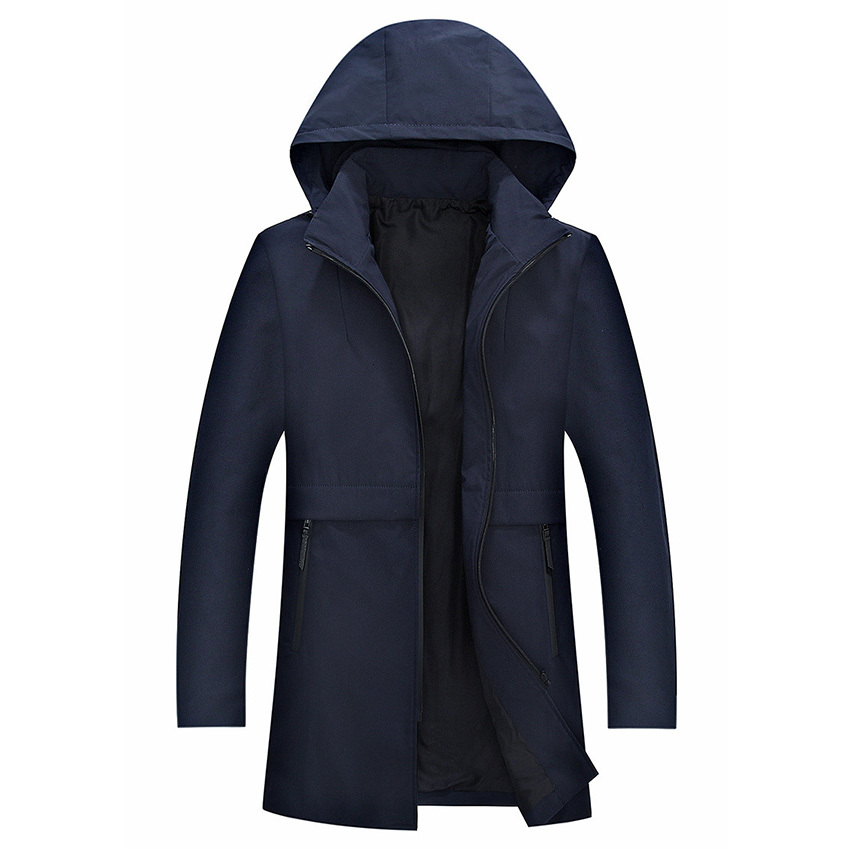 2021 Autumn Winter New Style Men's Youth Long Trench Coats Hooded Business Casual Zipper Windbreaker Y71r, Blue
2021 Autumn Winter New Style Men's Youth Long Trench Coats Hooded Business Casual Zipper Windbreaker Y71r, Blue