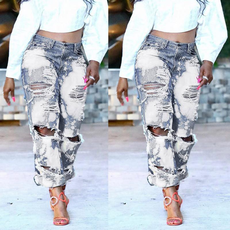 Women's Jeans Fashion Womens Straight Hole Bleached Pocket High Waist Woman Plus Size Casual Denim Pants 2021 Ladies Sexy Jeans#g2, Light blue
Women's Jeans Fashion Womens Straight Hole Bleached Pocket High Waist Woman Plus Size Casual Denim Pants 2021 Ladies Sexy Jeans#g2, Light blue