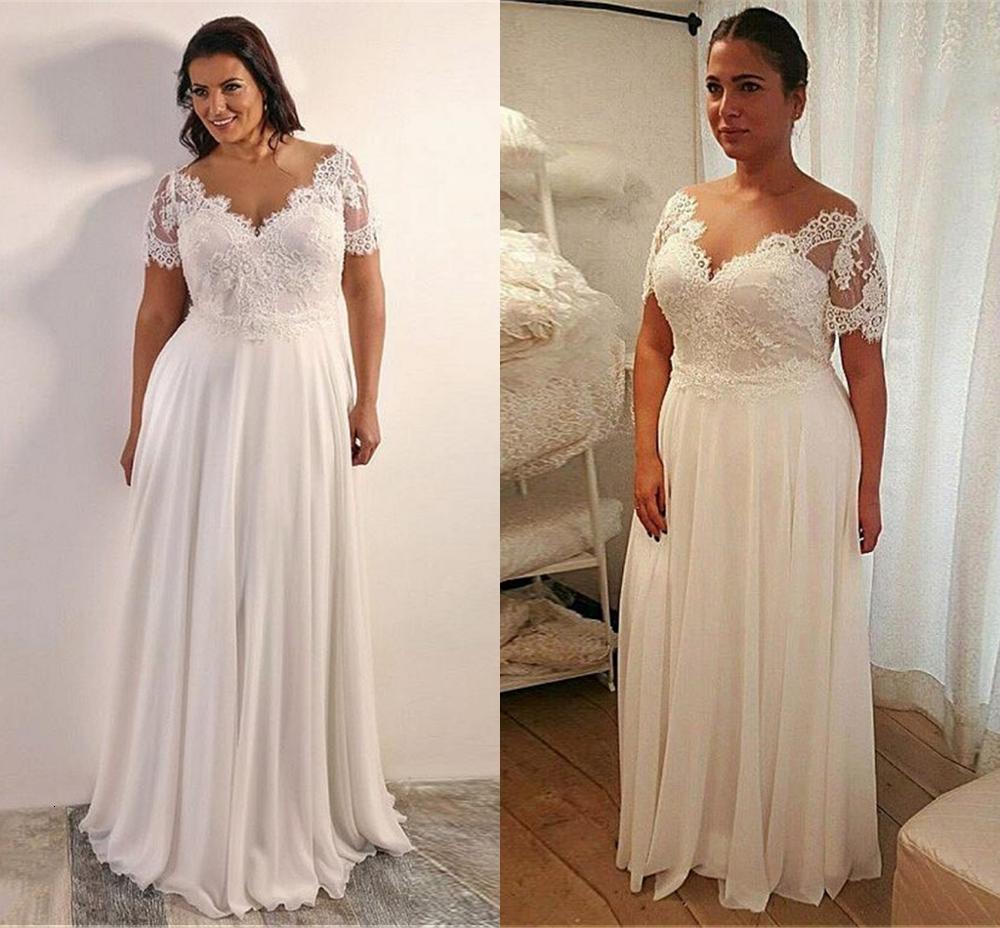 2021 New Chiffon A-line Plus Size Wedding with Beaded Lace Appliques Short Sleeves Bridal Es Robe De Mariage 3ved, Red
2021 New Chiffon A-line Plus Size Wedding with Beaded Lace Appliques Short Sleeves Bridal Es Robe De Mariage 3ved, Red