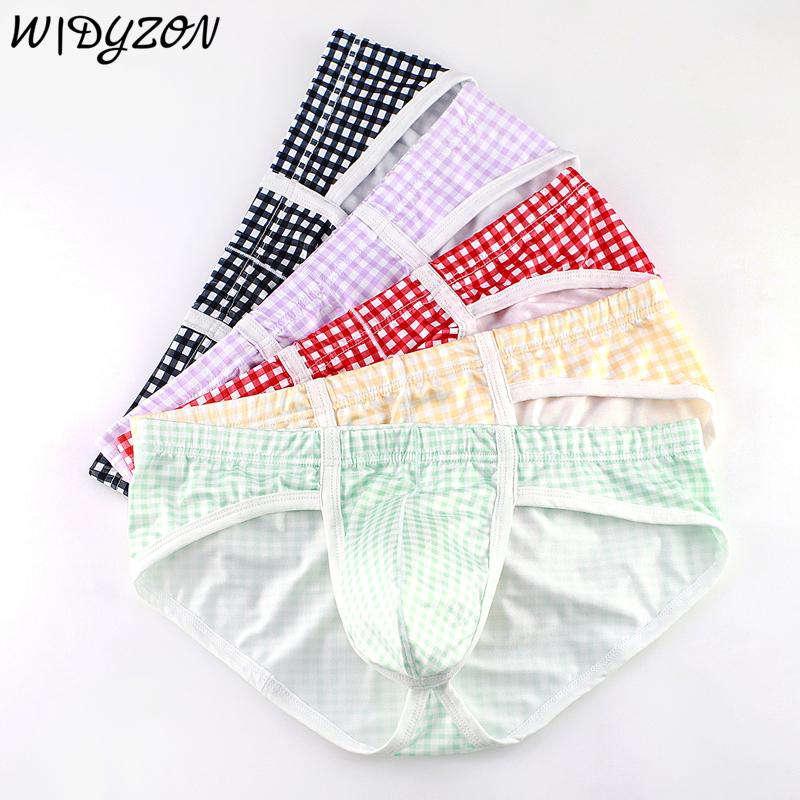 Underpants Sexy Men Underwear Briefs Cuecas Bikini U Pouch Breathable Jockstrap Plaid Male Panties Shorts Gay, Multi
Underpants Sexy Men Underwear Briefs Cuecas Bikini U Pouch Breathable Jockstrap Plaid Male Panties Shorts Gay, Multi