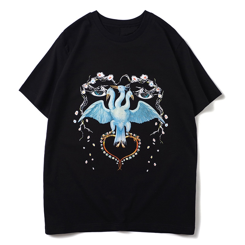 Mens T Shirt Hip Hop Bird Printing Mens Stylist T Shirt Short Sleeve High Quality Men Women T Shirt Polo Size S-XXL, White;black
Mens T Shirt Hip Hop Bird Printing Mens Stylist T Shirt Short Sleeve High Quality Men Women T Shirt Polo Size S-XXL, White;black