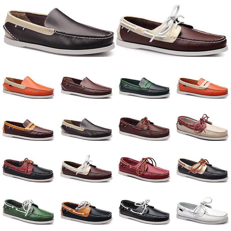 Womens sneakers Sailing shoe mens casual leather shoes black white red green orange brown outdoor trainers size 38-45 ninety four, 14
Womens sneakers Sailing shoe mens casual leather shoes black white red green orange brown outdoor trainers size 38-45 ninety four, 14