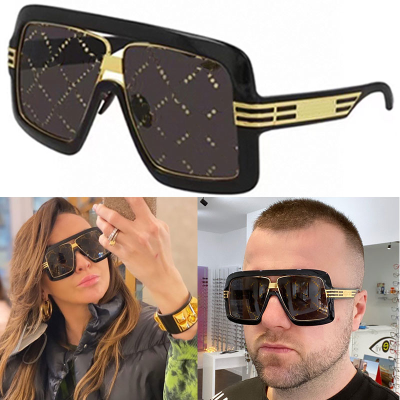 Classic sunglasses 0900 oversized square frame with metal matching 0900S mens or womens beach vacation designer glasses LOGO lens design, White;black
Classic sunglasses 0900 oversized square frame with metal matching 0900S mens or womens beach vacation designer glasses LOGO lens design, White;black