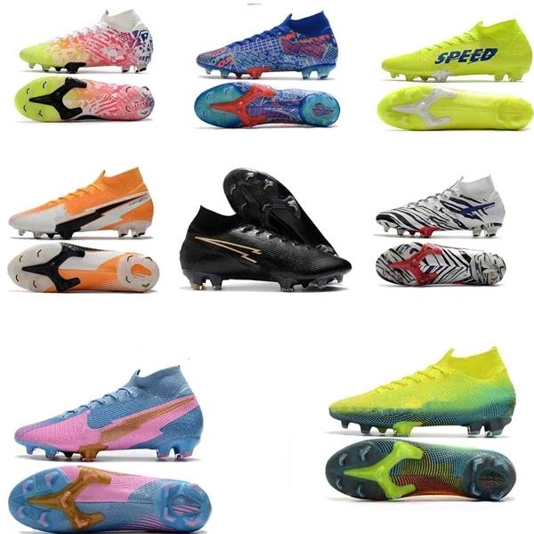 2020 Mercurial Superfly VII 7 Elite 360 FG Soccer Shoes CR7 SE11 Sancho Neymar Mens chaussure de foot Football Boots high ankle Cleats
2020 Mercurial Superfly VII 7 Elite 360 FG Soccer Shoes CR7 SE11 Sancho Neymar Mens chaussure de foot Football Boots high ankle Cleats