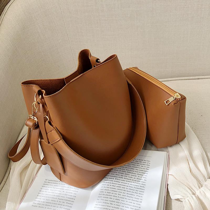 Evening Bags 2 Piece/set Fashion Designer Leather Women's Shoulder For Women 2021 Casual Ladies Handbags Tote Black Bucket Crossbody Bag
Evening Bags 2 Piece/set Fashion Designer Leather Women's Shoulder For Women 2021 Casual Ladies Handbags Tote Black Bucket Crossbody Bag