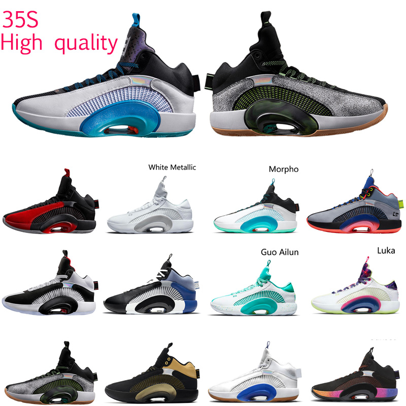 

Guo Ailun basketball shoes 35 35s Luka Sepia Stone Center Of Gravity Fragment Design Black Warrior White Metallic men sneaker, Contract service