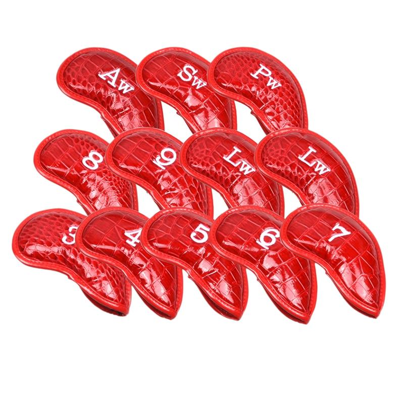 Golf Training Aids 12Pcs/Set PU Iron Head Covers Club Headcover Waterproof 3-SW Universal Headcovers
Golf Training Aids 12Pcs/Set PU Iron Head Covers Club Headcover Waterproof 3-SW Universal Headcovers