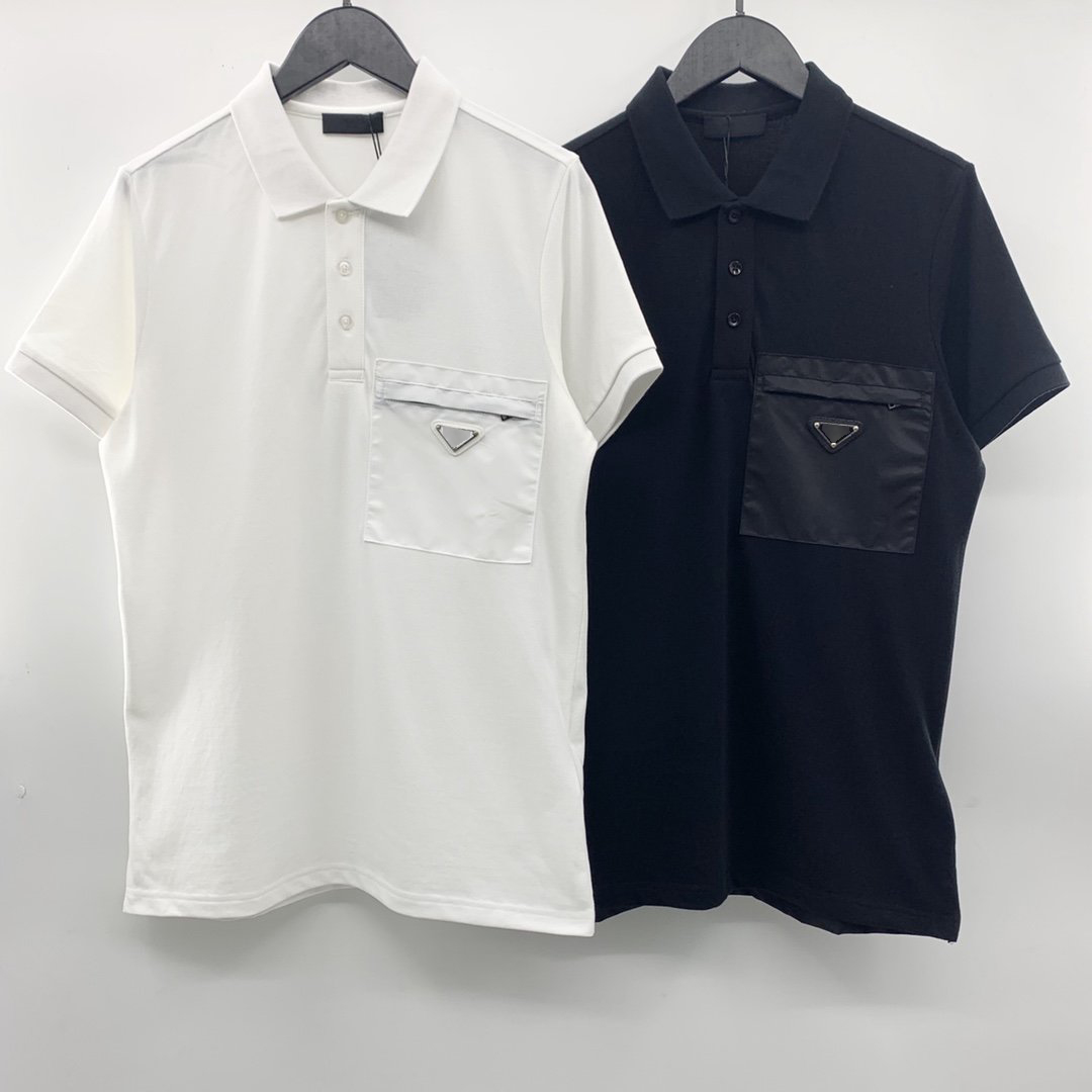 21SS Italy's latest spring and summer high single product luxury limited fashion letter printing satin beads POLO shirt men's desi, White;black
21SS Italy's latest spring and summer high single product luxury limited fashion letter printing satin beads POLO shirt men's desi, White;black